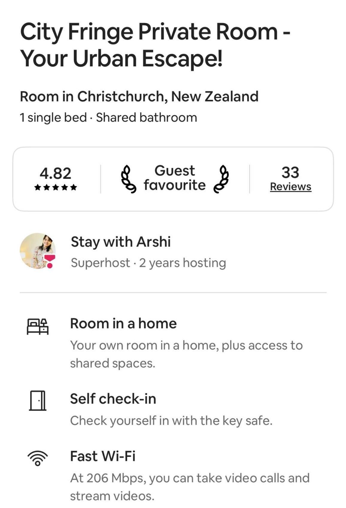 City Fringe Private Room - Your Urban Escape! Christchurch Exterior photo